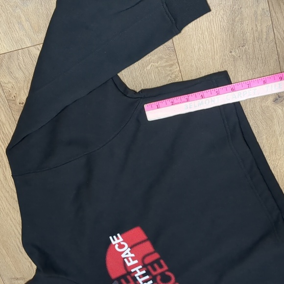 The North Face Women's  Coordinates Logo Crop Hoodie Black size XL - Picture 8 of 8